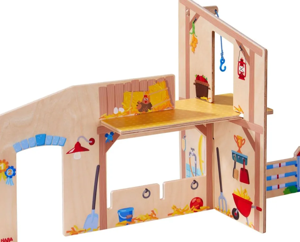 Clearance HABA Little Friends Happy Horse Riding Stable