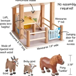 Shop HABA Little Friends Petting Zoo With Farm Animals