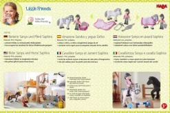 Discount HABA Little Friends Rider Sanya And Horse Saphira Play Set