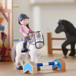 Outlet HABA Little Friends Rider Sanya And Horse Saphira Play Set