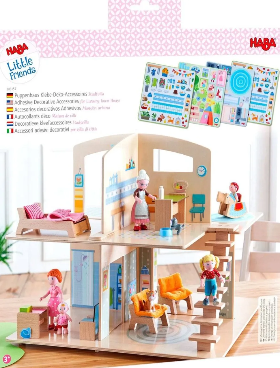 Flash Sale HABA Little Friends Town Villa Decorative Decals