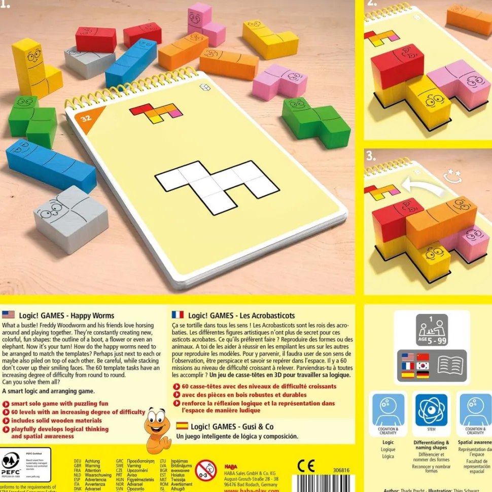 Flash Sale HABA Logic! Games: Happy Worms