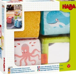 New HABA Marine World Soft Baby Discovery Cubes