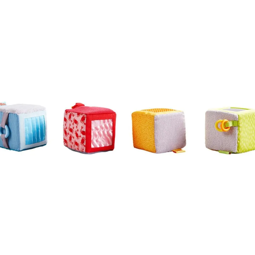 New HABA Marine World Soft Baby Discovery Cubes
