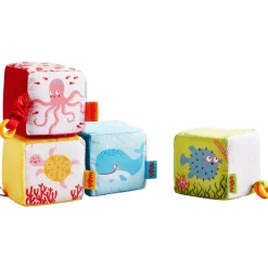 New HABA Marine World Soft Baby Discovery Cubes