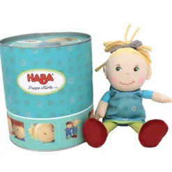 Fashion HABA Mirle Soft 8" Baby Doll In Gift Tin