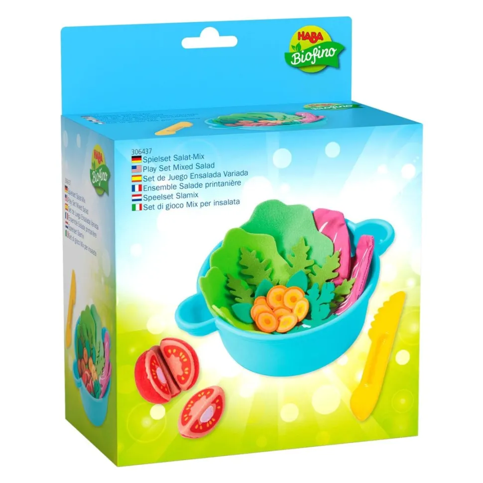 Sale HABA Mixed Salad Bowl With Felt Veggies