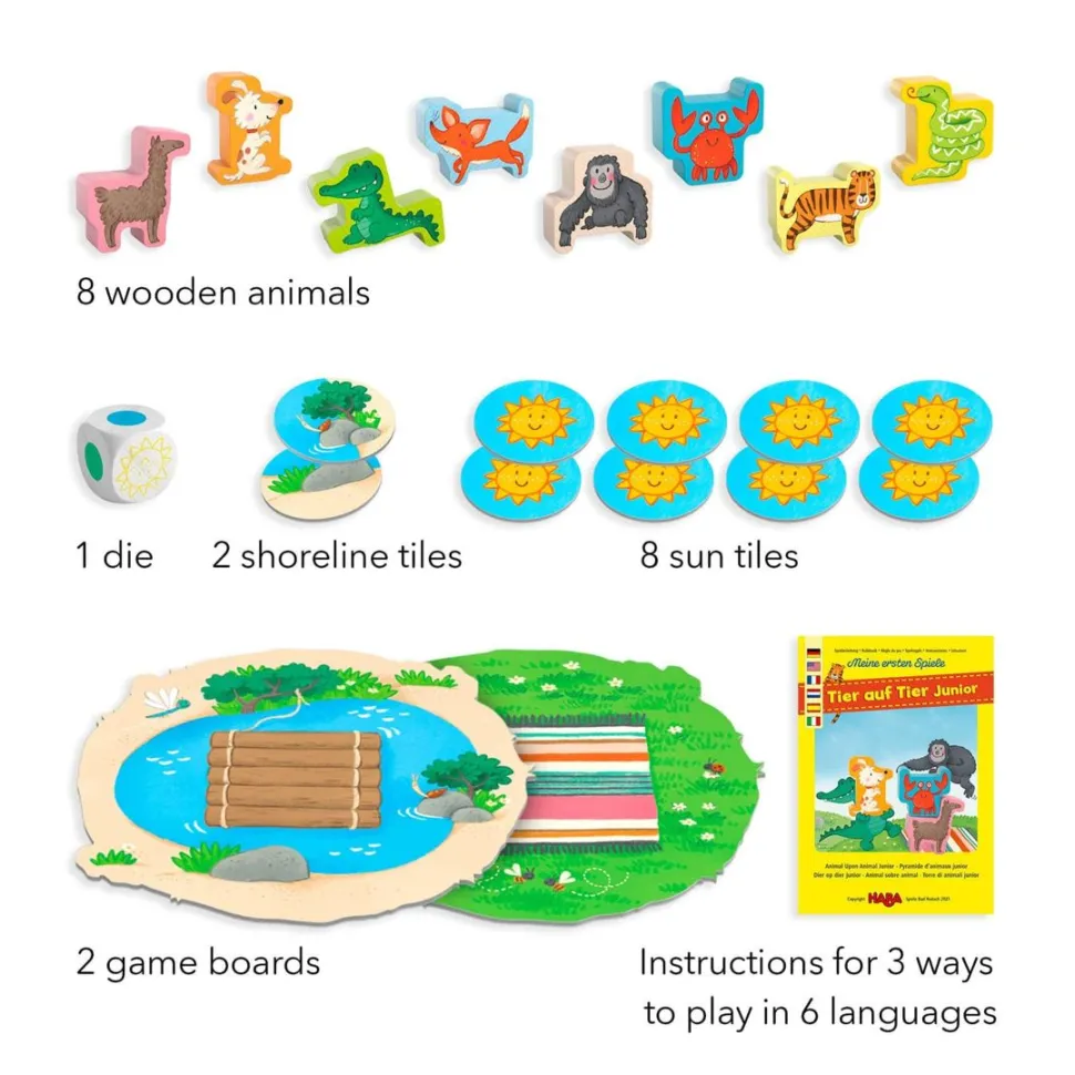 New HABA My Very First Games - Animal Upon Animal Junior
