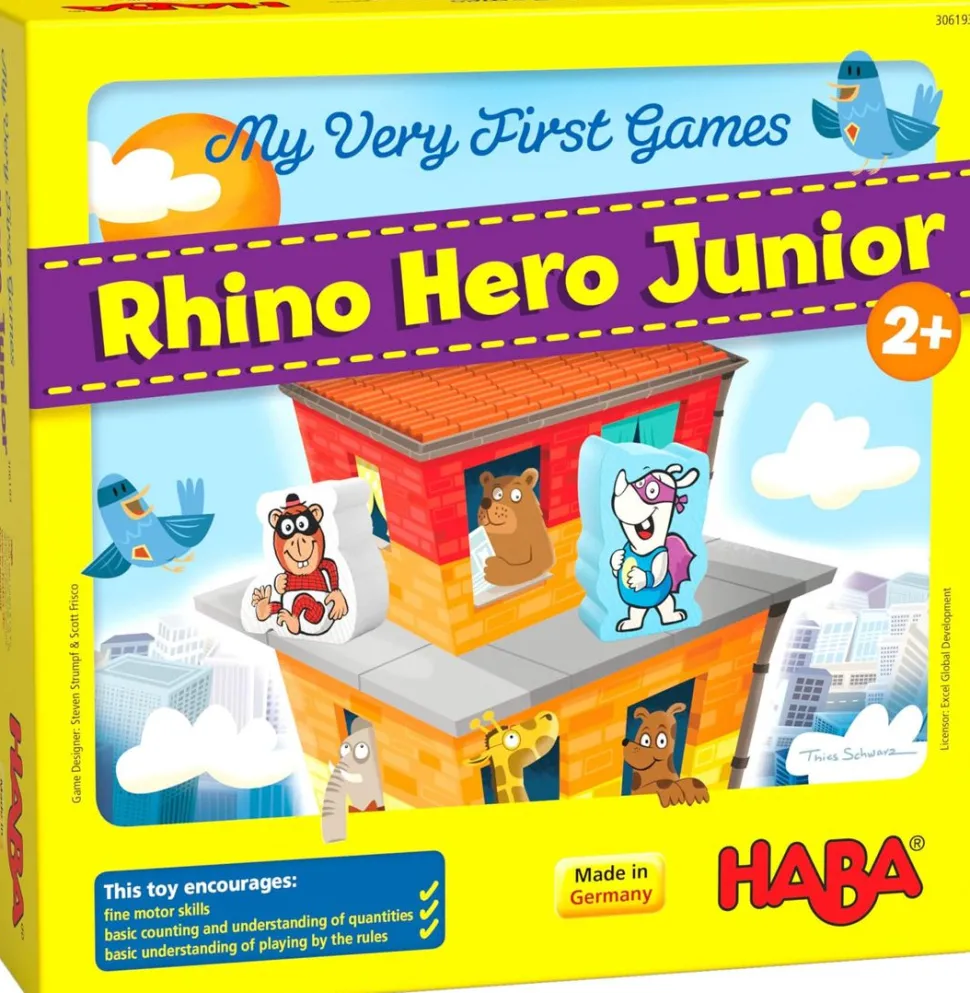 Cheap HABA My Very First Games - Rhino Hero Junior