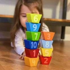 New HABA Numbers Farm Wooden Arranging Game