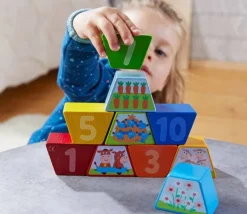 New HABA Numbers Farm Wooden Arranging Game