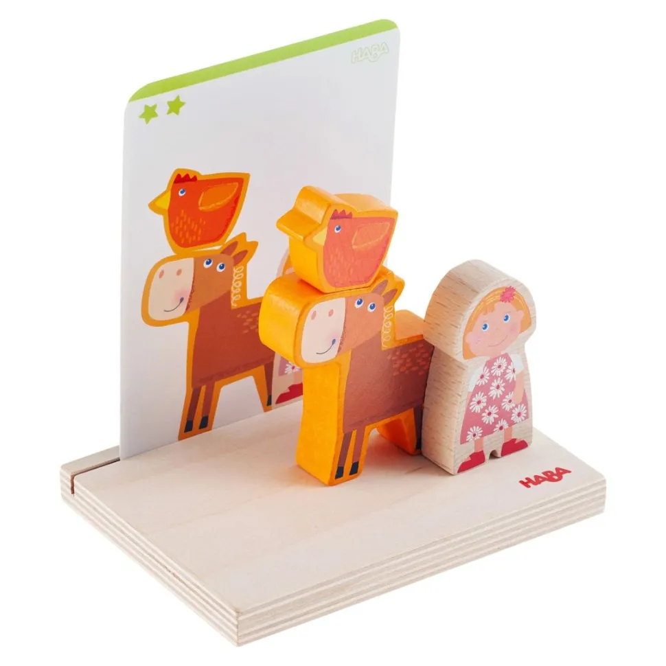 Best Sale HABA On The Farm Stacking Toy