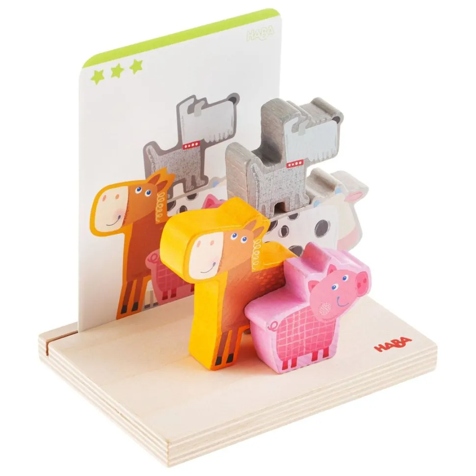 Best Sale HABA On The Farm Stacking Toy