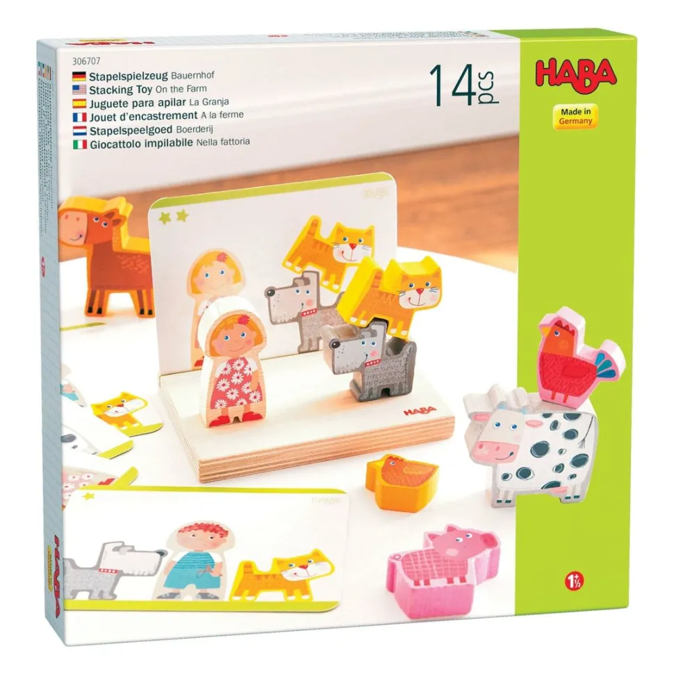 Best Sale HABA On The Farm Stacking Toy