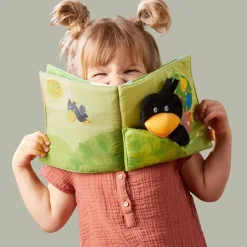 Store HABA Orchard Soft Book With Raven Finger Puppet