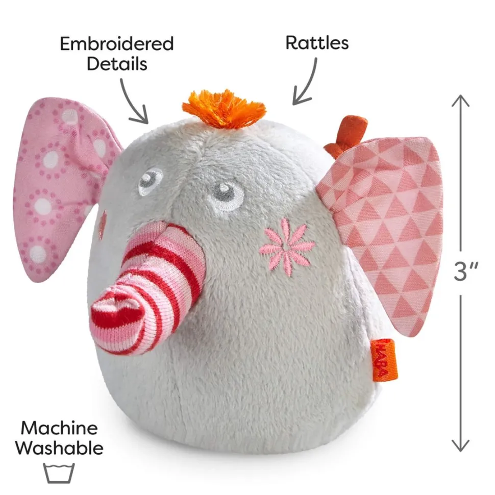 Online HABA Plush Elephant Duo - Noah & Nellie