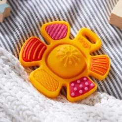 Best Sale HABA Popping Flower Silicone Teething Toy