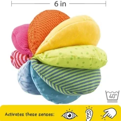 Cheap HABA Rainbow Fabric Baby Ball