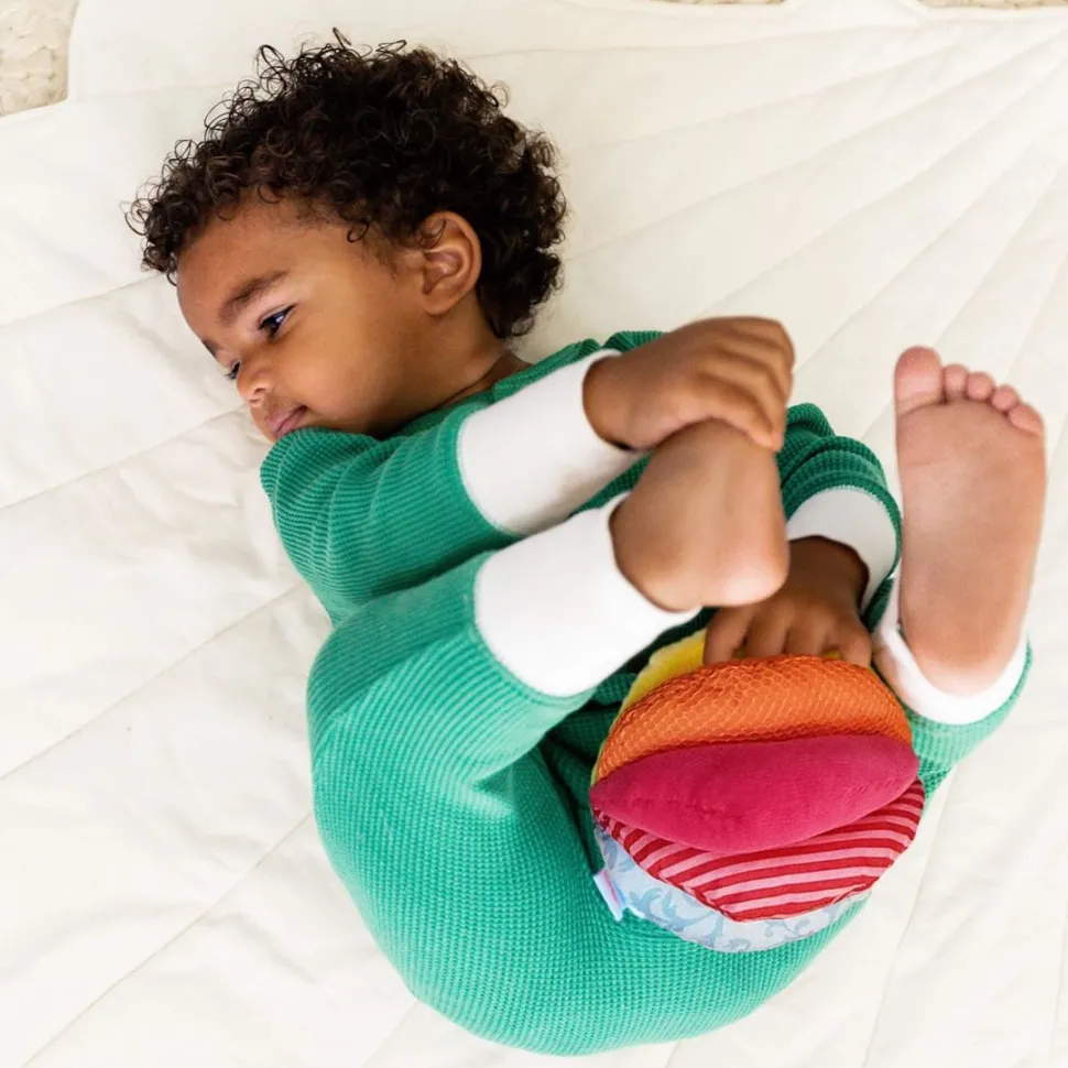 Cheap HABA Rainbow Fabric Baby Ball