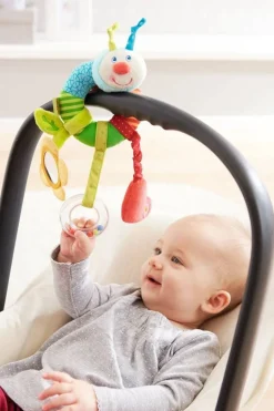 New HABA Rainbow Worm Hanging Toy