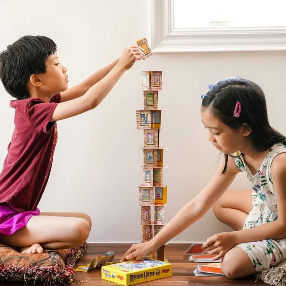 Store HABA Rhino Hero Stacking Cards Game