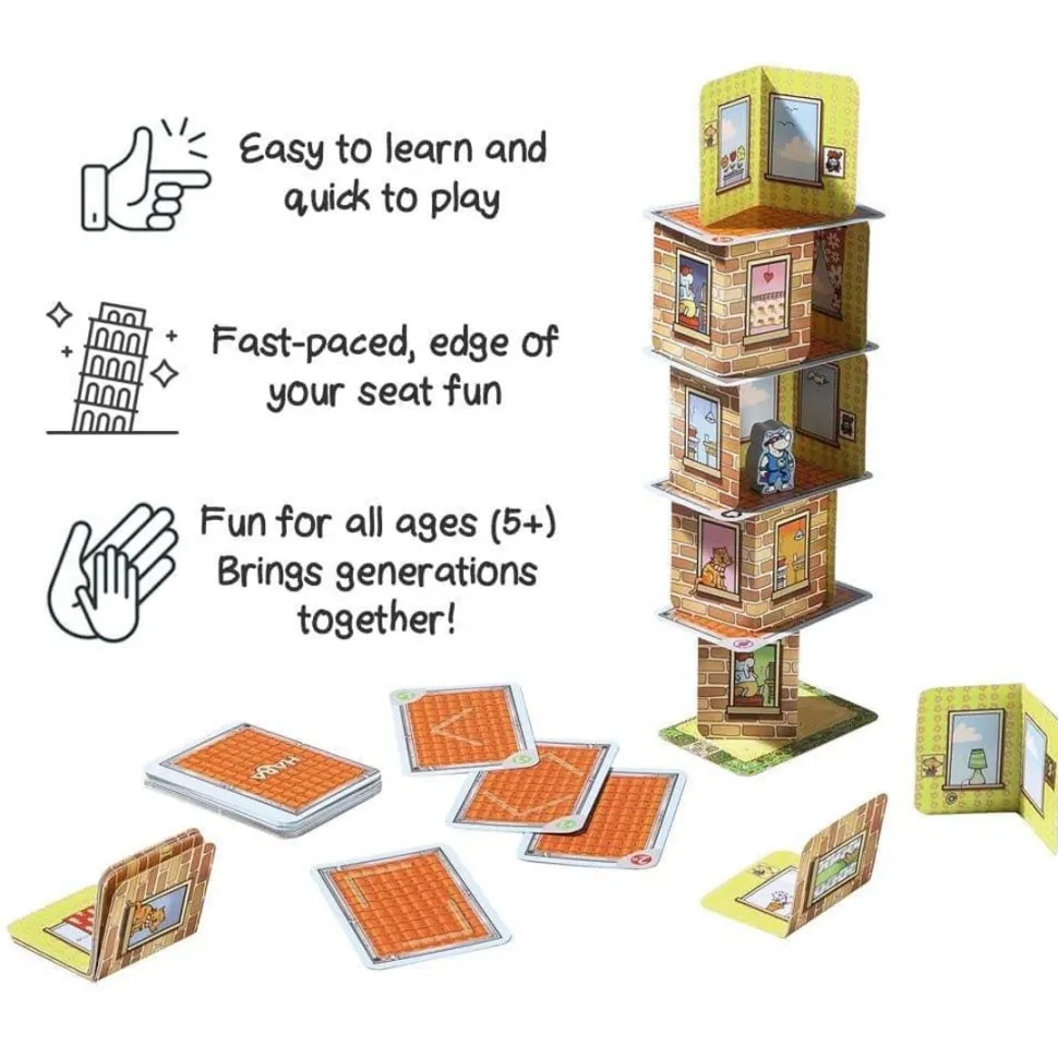 Store HABA Rhino Hero Stacking Cards Game