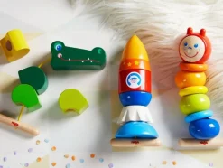 Store HABA Rocket 6 Piece Threading Toy