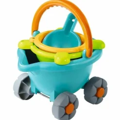 Best HABA Sand Bucket Scooter 4 Piece Nesting Beach Toy Set