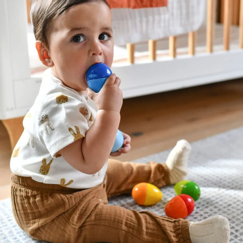 Outlet HABA Set Of 5 Wooden Musical Eggs