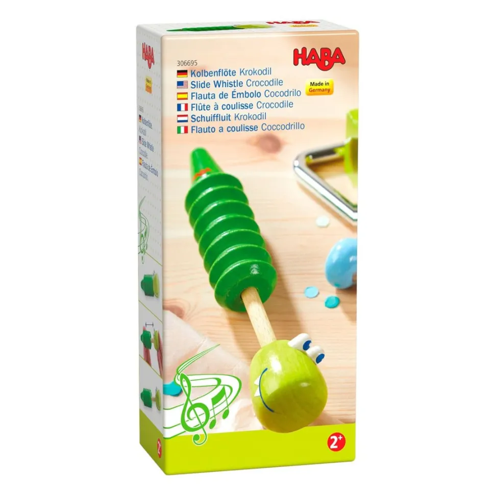 Best Sale HABA Slide Whistle Crocodile