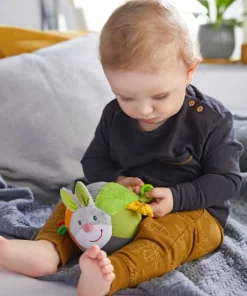 Sale HABA Soft Bunny Ball With Rattling Effects