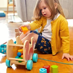 Cheap HABA Squirrel Pull Along Toy Sorting Box