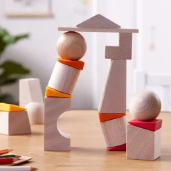 Fashion HABA Teetering Towers Wooden Blocks