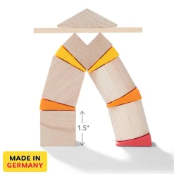Fashion HABA Teetering Towers Wooden Blocks