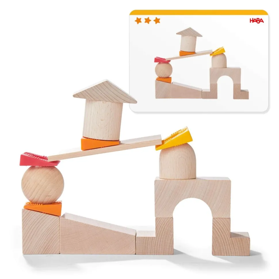 Fashion HABA Teetering Towers Wooden Blocks