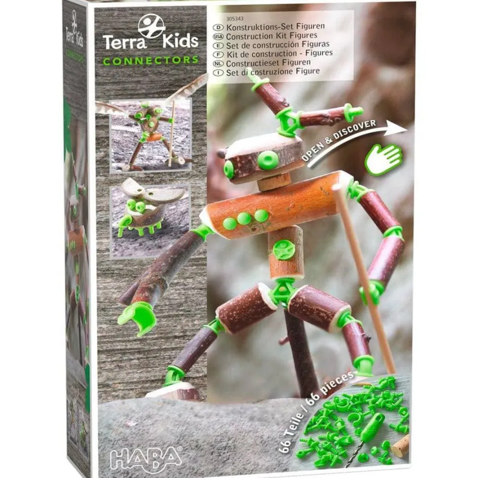 Cheap HABA Terra Kids Connectors 66 Piece Figures Set