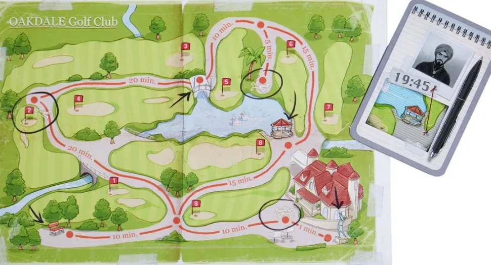 New HABA The Key: Murder At The Oakdale Club