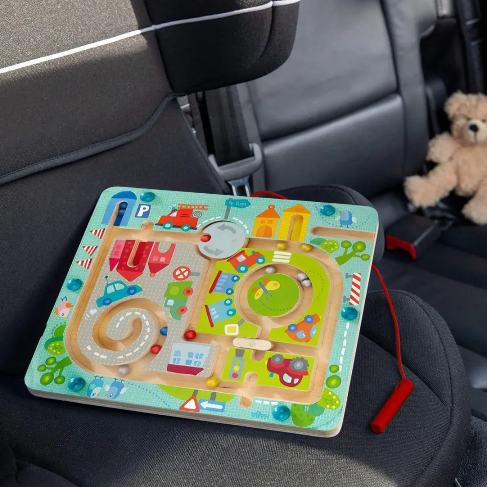 Clearance HABA Town Maze Magnetic Puzzle Game