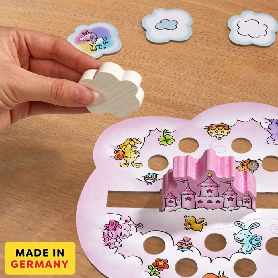 Hot HABA Unicorn Glitterluck - Cloud Stacking Game