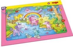 Fashion HABA Unicorn Glitterluck 25 Piece Frame Puzzle