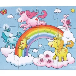 Fashion HABA Unicorn Glitterluck Set Of 3 Puzzles