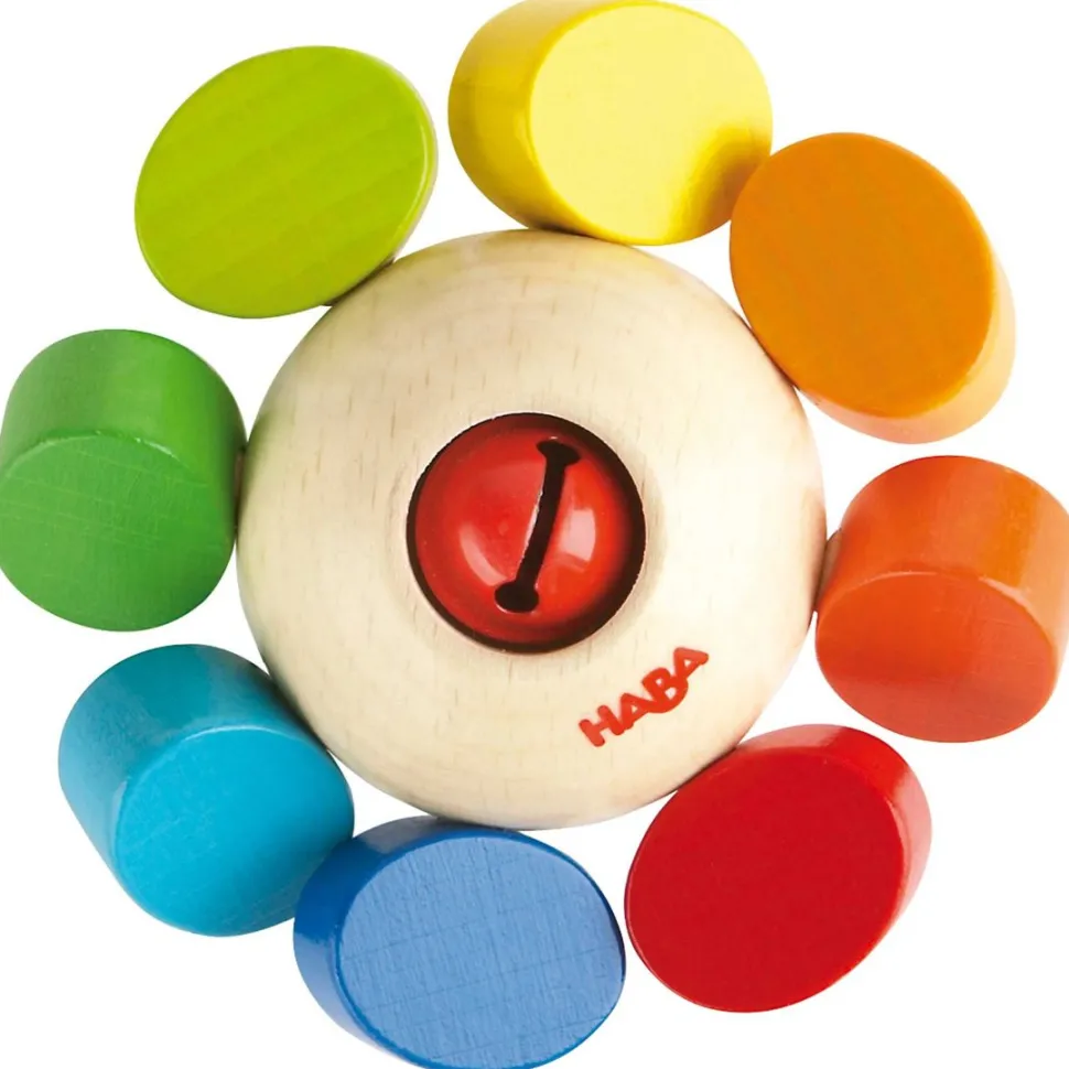 Discount HABA Whirlygig Wooden Rattle & Clutching Toy