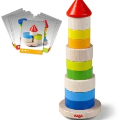 Shop HABA Wobbly Tower Wooden Stacking Game