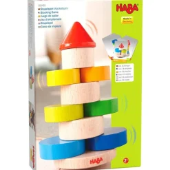 Shop HABA Wobbly Tower Wooden Stacking Game