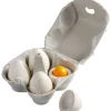 Flash Sale HABA Wooden Eggs With Removable Yolk Play Food
